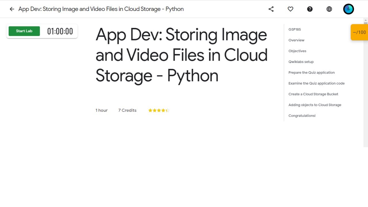 App Dev: Storing Image and Video Files in Cloud Storage - Python - YouTube