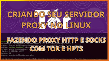 Criando seu servidor proxy http e socks no linux com tor e hpts