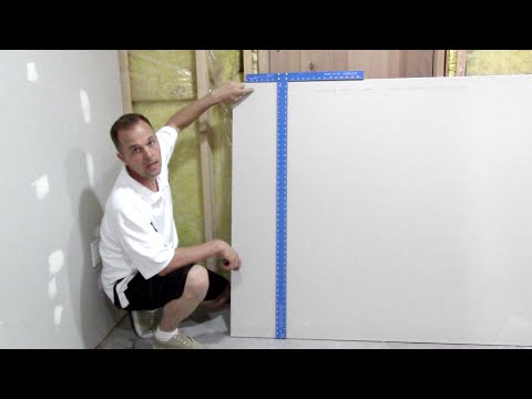 Video: How do they cut drywall? How to cut drywall