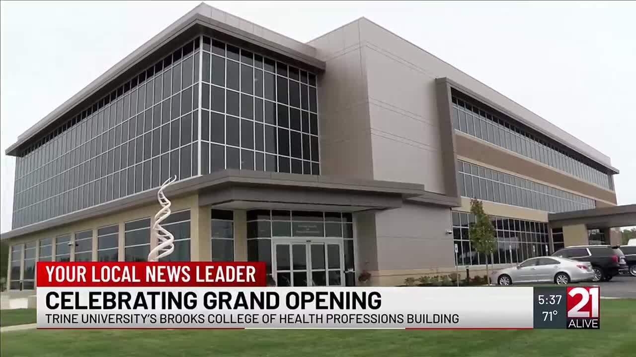 Dedication ceremony held for Trine University’s Brooks College of Health Professions Friday