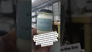 Crisp, clean, and straight-from-the-line fresh—our Laundry Day candle smells just like sun-drie