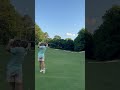 Stinger into the green #golfswing #golf #golfshorts