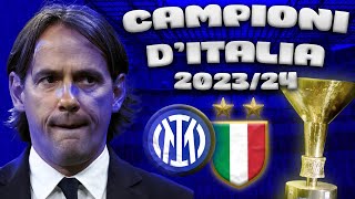 INTER MILAN  ROAD TO VICTORY 2024 | CHAMPIONS OF ITALY