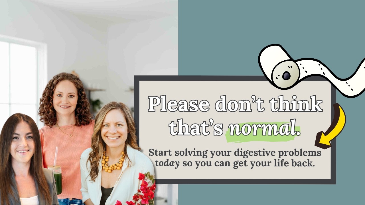 Learn how to start solving your digestive issues today! 🌿
