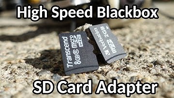 High speed blackbox logging - Native SD Card