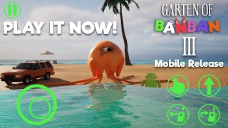 Garten Of Banban 3 - Official Mobile Trailer (Out Now!)