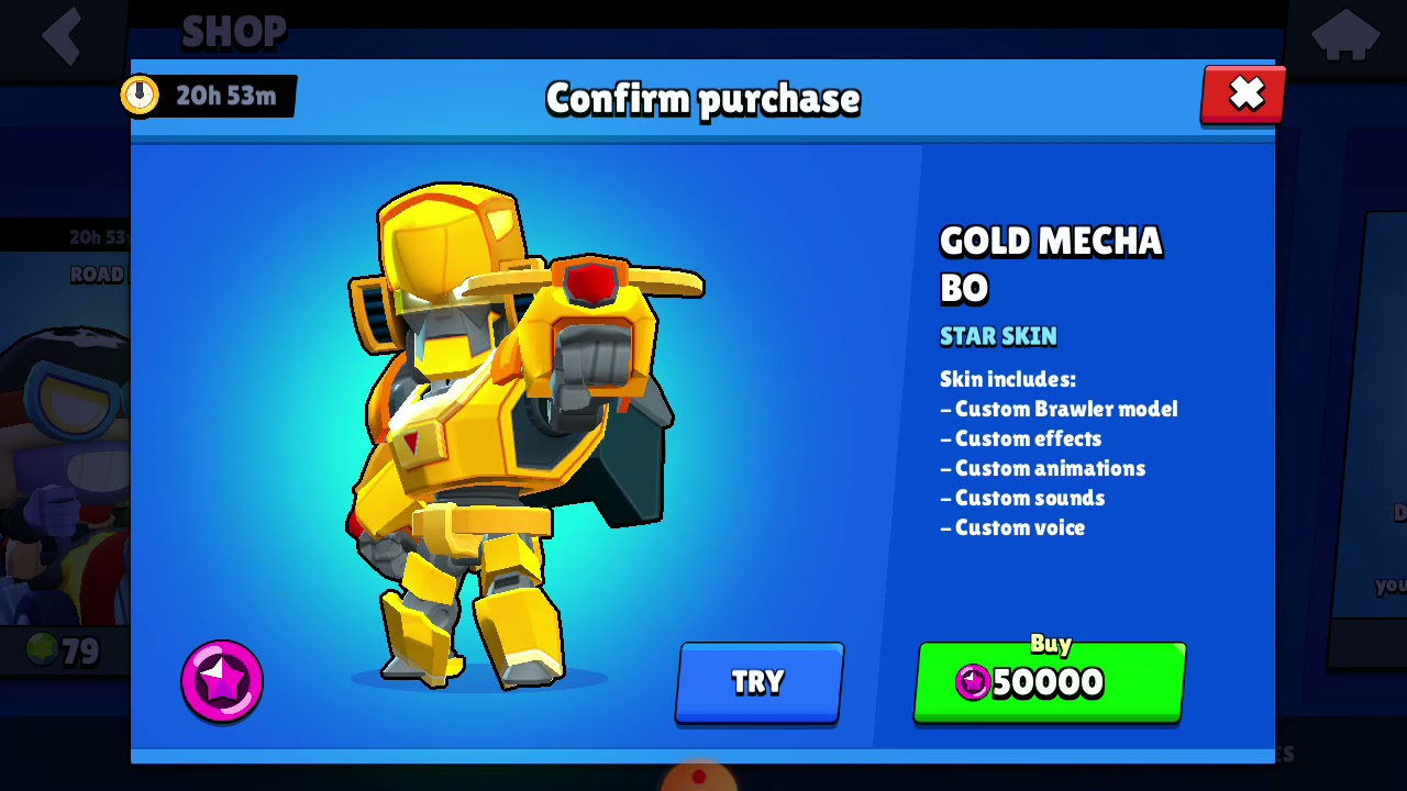 Gold Mecha Bo😎
