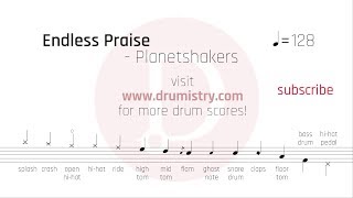 Https://www.drumistry.com/ mobile phone friendly drum sheet music.
https://www.facebook.com/drumistrycom/ how to play planetshakers?
endless prai...