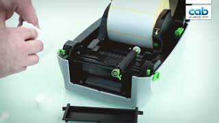 cab MACH1/MACH2 Tutorial: Cleaning the Print Roller / Druckwalze reinigen
