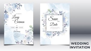 Create Wedding Invitation in Illustrator | تصميم دعوة فرح علي الاليستراتور