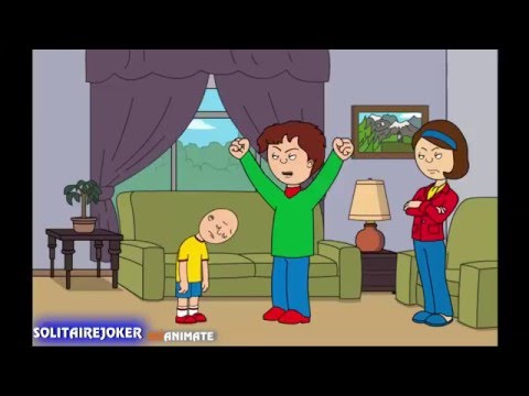 Caillou's night spree gets himself grounded