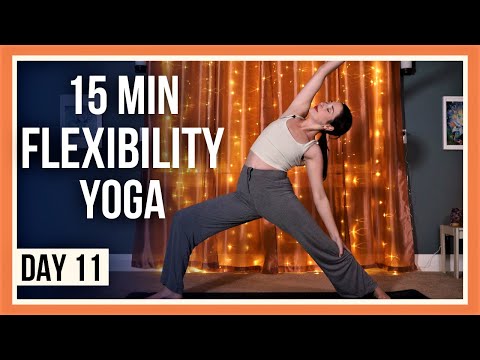 15 min Evening Yoga Stretches – Day #11 (FULL BODY FLEXIBILITY YOGA)