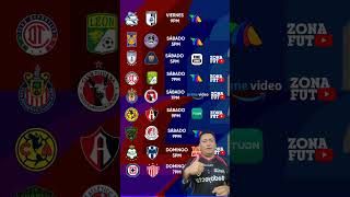 ¿DONDE VER LA JORNADA 17 DE LIGA MX EN TELEVISIÓN? 📺 🤔 #LIGAMX #CLAUSURA2026 #ZONAFUT #JORNADA17