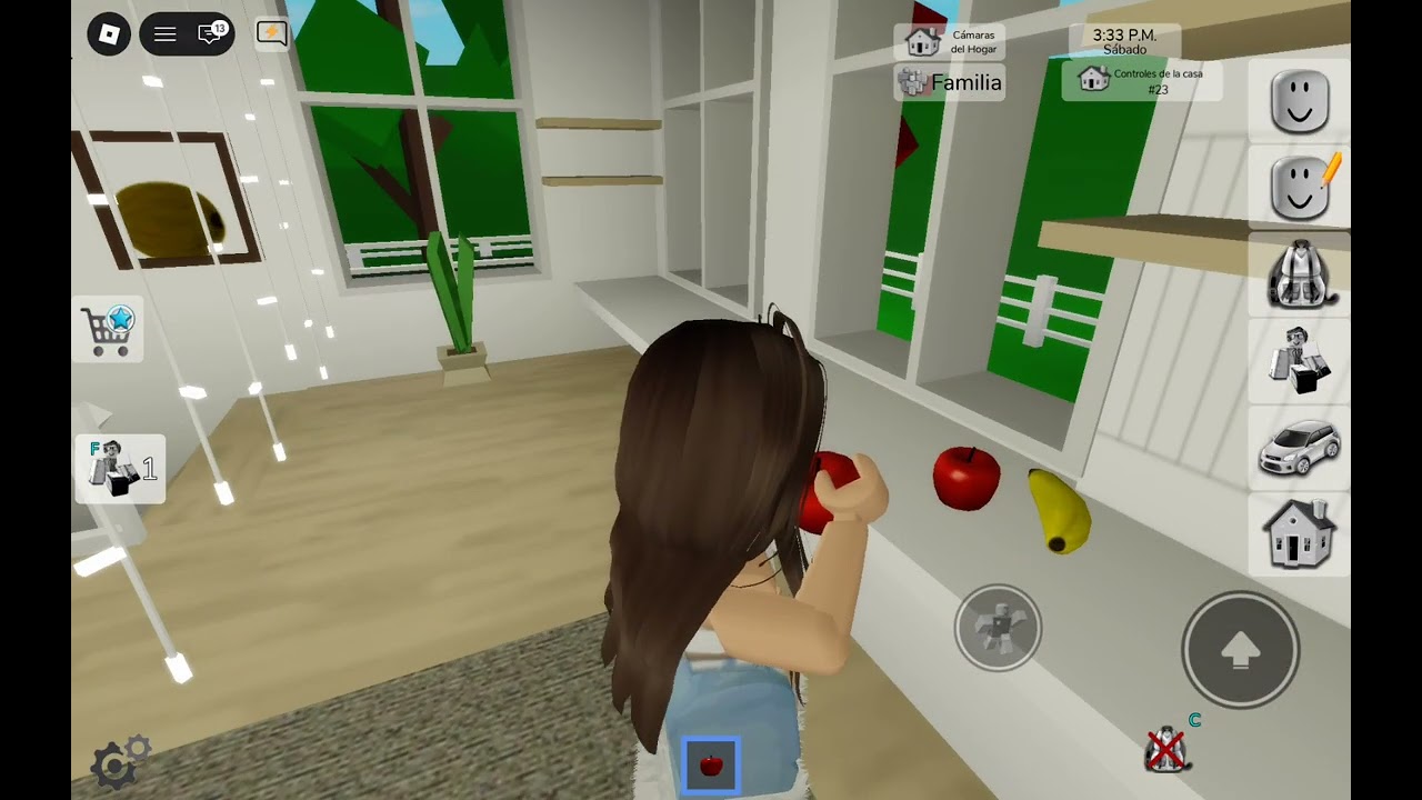 Jugando en brookhaven  con mi prima jesiah 