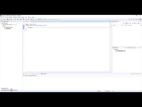 "Hello World" Java - Eclipse
