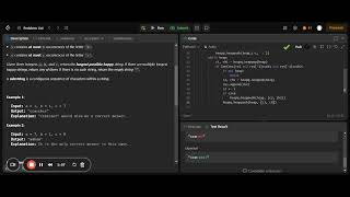 Leetcode 1405. Longest Happy String