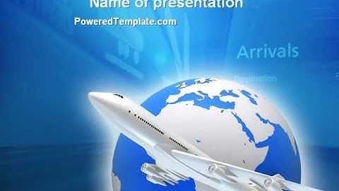Airway PowerPoint Template by PoweredTemplate.com