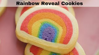 Best Rainbow Cookie Recipe | Rainbow Reveal Cookies