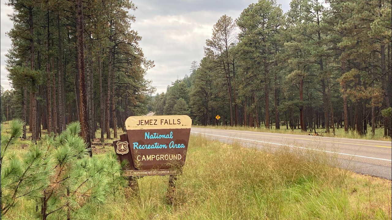 Jemez Falls NF Campground, Jemez Mountains; Santa Fe National Forest