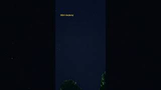 Timelapse: approximately 6 hours to 30 seconds. Location: 154° SE (10/18/2026 to 10/19/2026.