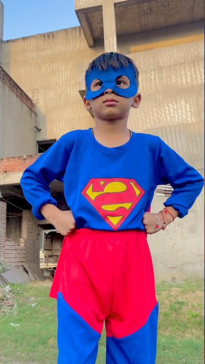 Puru superman hero ban gaya 😍😘 #comedy  #puruishere #shorts