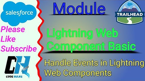 Handle Events With Lightning Web Components | Lightning Web Components | Trailhead Hands-on Solution