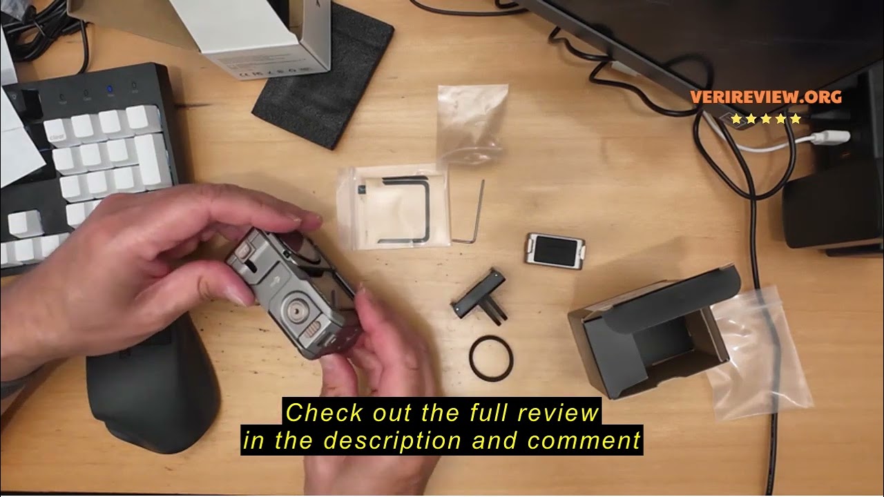 Review Tilta Full Camera Cage Base Kit Compatible with DJI Osmo Action 3, Action 4, Action 5 Pro (Ti