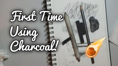 How to use Compressed Charcoal Sticks | Charcoal Tutorial