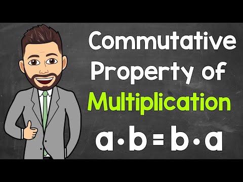 Video: Wat is een niet-voorbeeld van de commutatieve eigenschap van vermenigvuldiging?