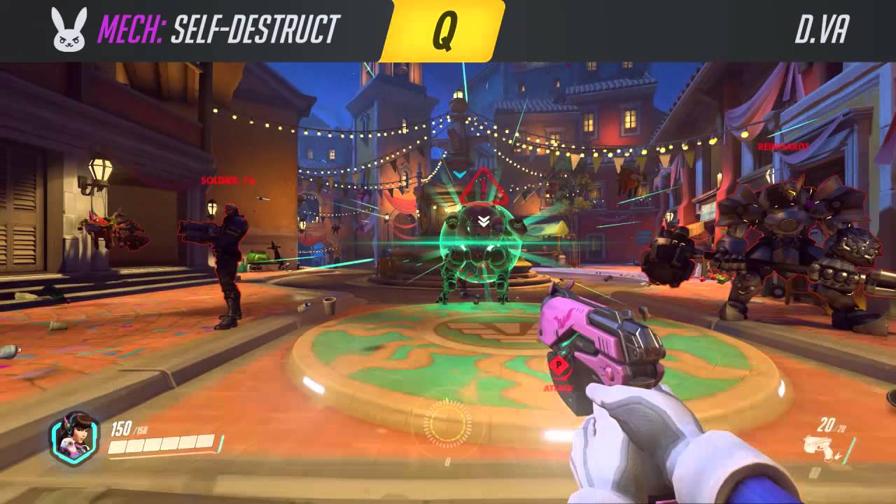 Overwatch - How to Play DVA - YouTube