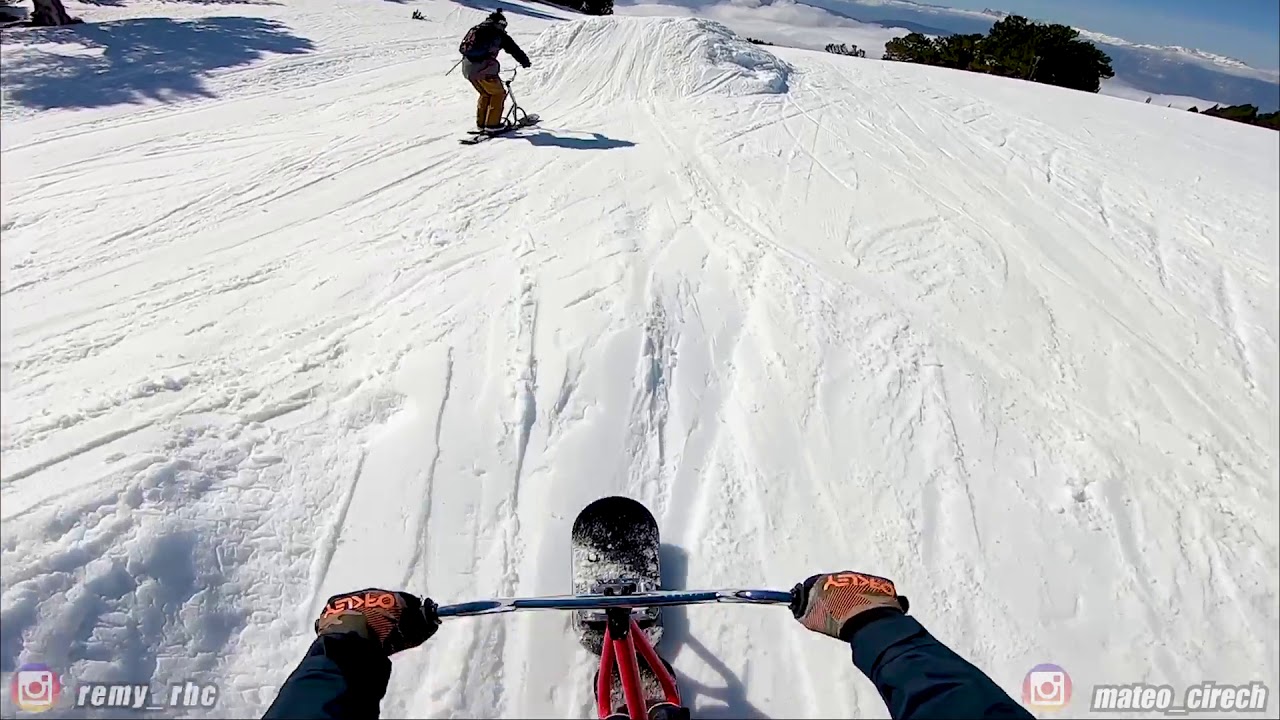 Chamrousse en Snowscoot