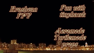 Flying the tinyhawk around the house in acro with my new 4 blade turtlemode props