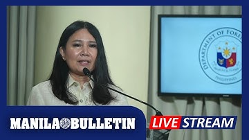 LIVE: PCO holds press briefing with DFA | Oct. 24