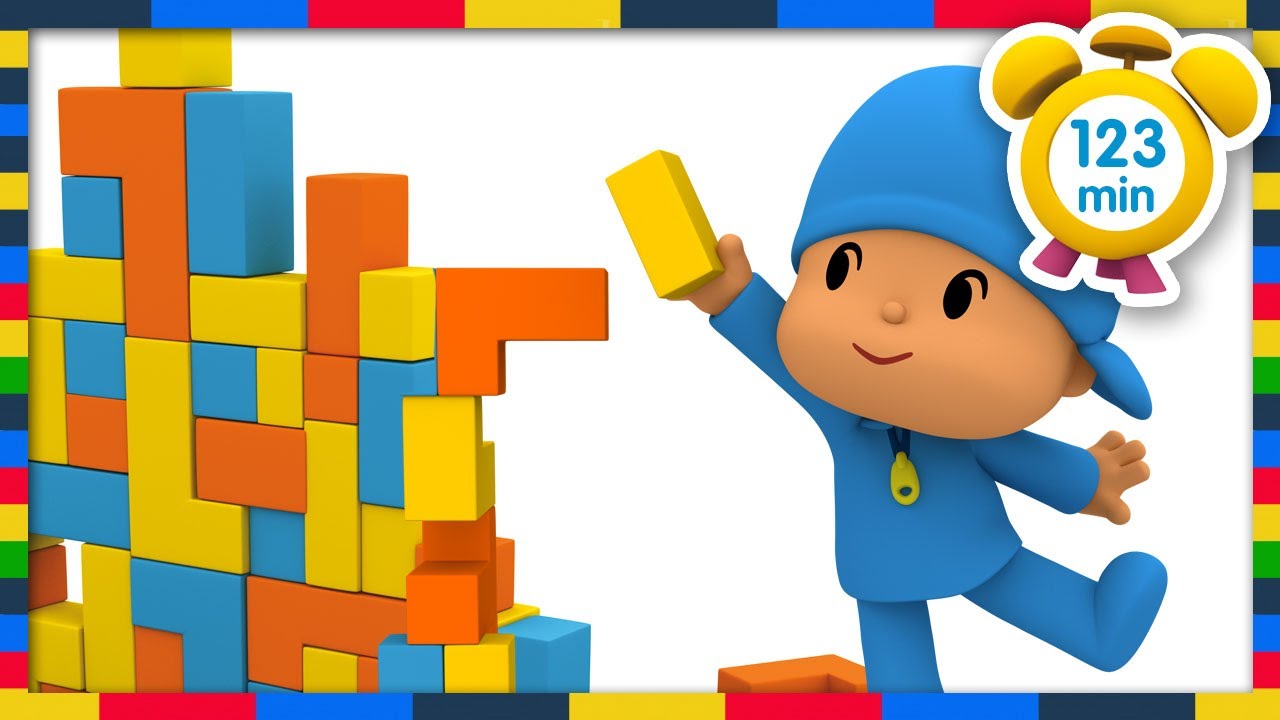 🏒POCOYO em PORTUGUÊS do BRASIL - Mil jogos divertidos [ 143 min ]