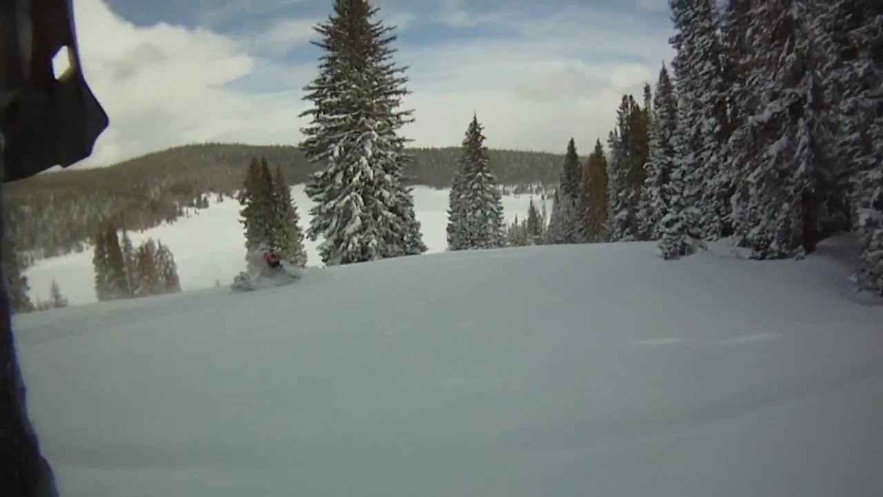 Snowmobiling May 1st Rabbit Ears Colorado - YouTube