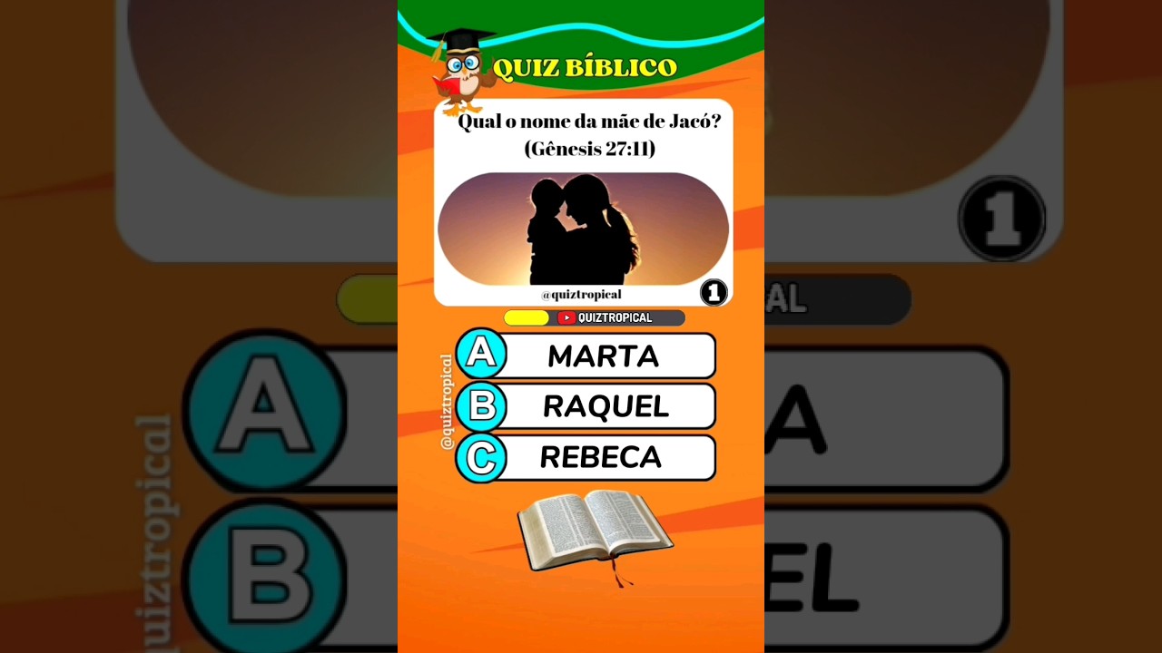 Tente acerta! Quiz Biblico - Nivel Fácil #quiz #conhecimentosgerais #