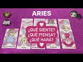 ARIES ♈️ ¿Qué siente?¿Qué piensa?¿Qué hará? 💞aries hoy amor #tarot