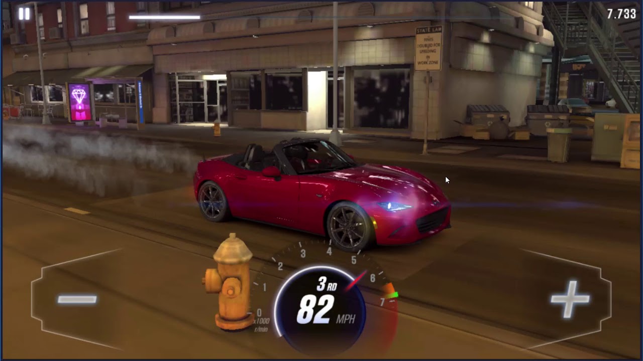 CSR2 Tempest 3 Tier 1 Mazda Miata setup and tune for 285pp bracket version 2