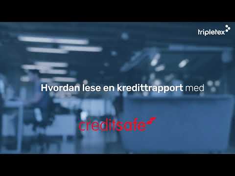 Slik leser du en kredittrapport - med Creditsafe