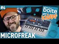 Le synth arturia microfreak  dans la boite avec knarf vido de la boite noire