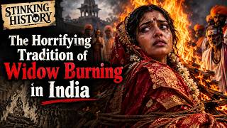 The Horrifying Tradition of Widow Burning in India | Stinking History | ASMR HISTORY screenshot 3