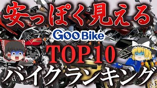 【グーバイク調査】見た目は安っぽくて残念、中身はエリート⁉なバイクを調査してみた。【ゆっくり解説】