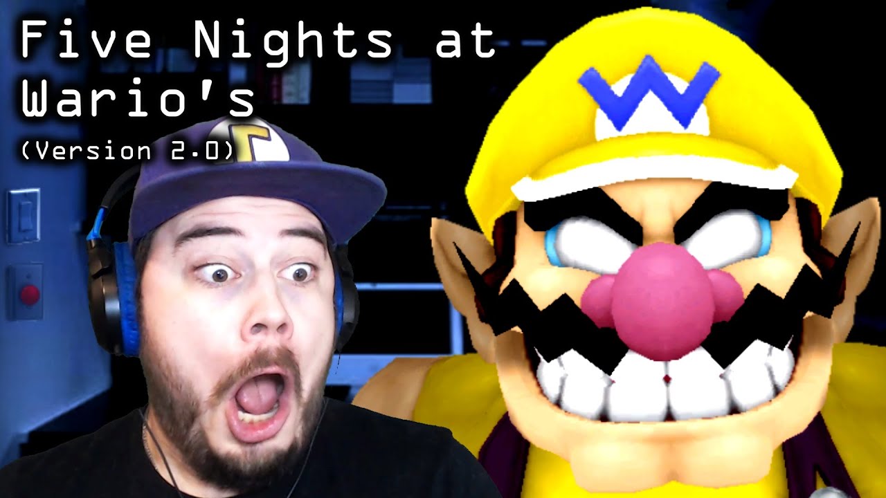 WARIO GOT A TERRIFYING NEW UPDATE!! | Five Nights at Wario's (Version 2.0)