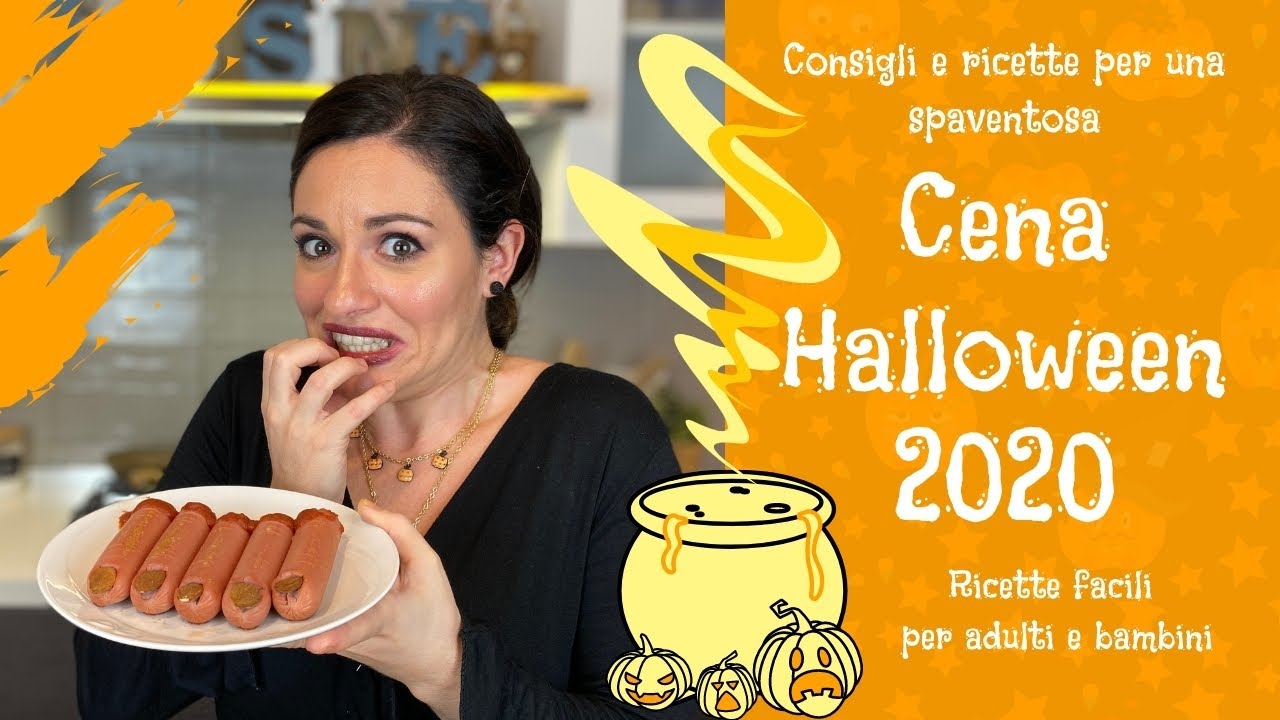 MENU' DI HALLOWEEN - CONSIGLI E RICETTE SPAVENTOSE 🎃🎃🎃