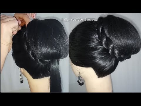 Easy juda hairstyle with using clutcher new hairstyle Easy juda hairstyle with using clutcher new hairstyle