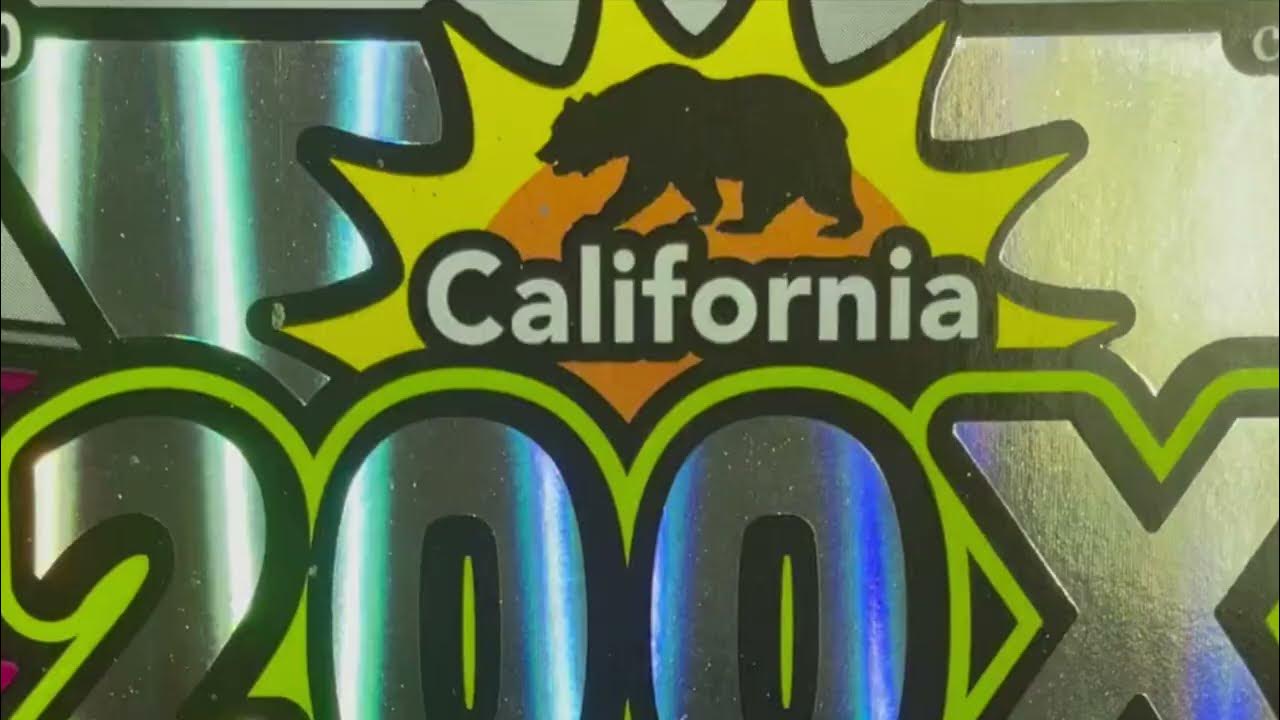 California 200X Scratchers, WINNER! WINNER! WINNER! WIN ALL! - YouTube