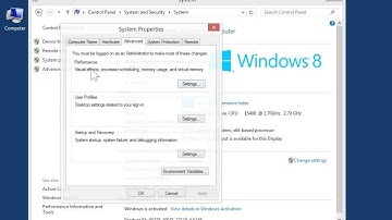Windows 8.0 Professional - Change Data Execution Prevention Setting in Control Panel