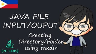JAVA File IO (mkdir) - JAVA N-IDE (Filipino | Tagalog)