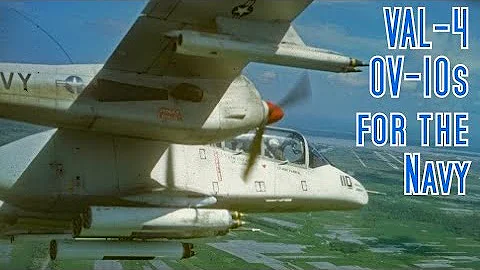 U.S. Navy OV-10 Broncos in Vietnam - the Black Ponies of VAL-4 from National Archives Airailimages