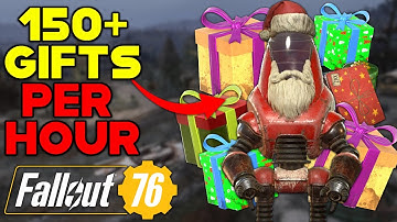 The BEST Way To Farm HOLIDAY GIFTS In Fallout 76